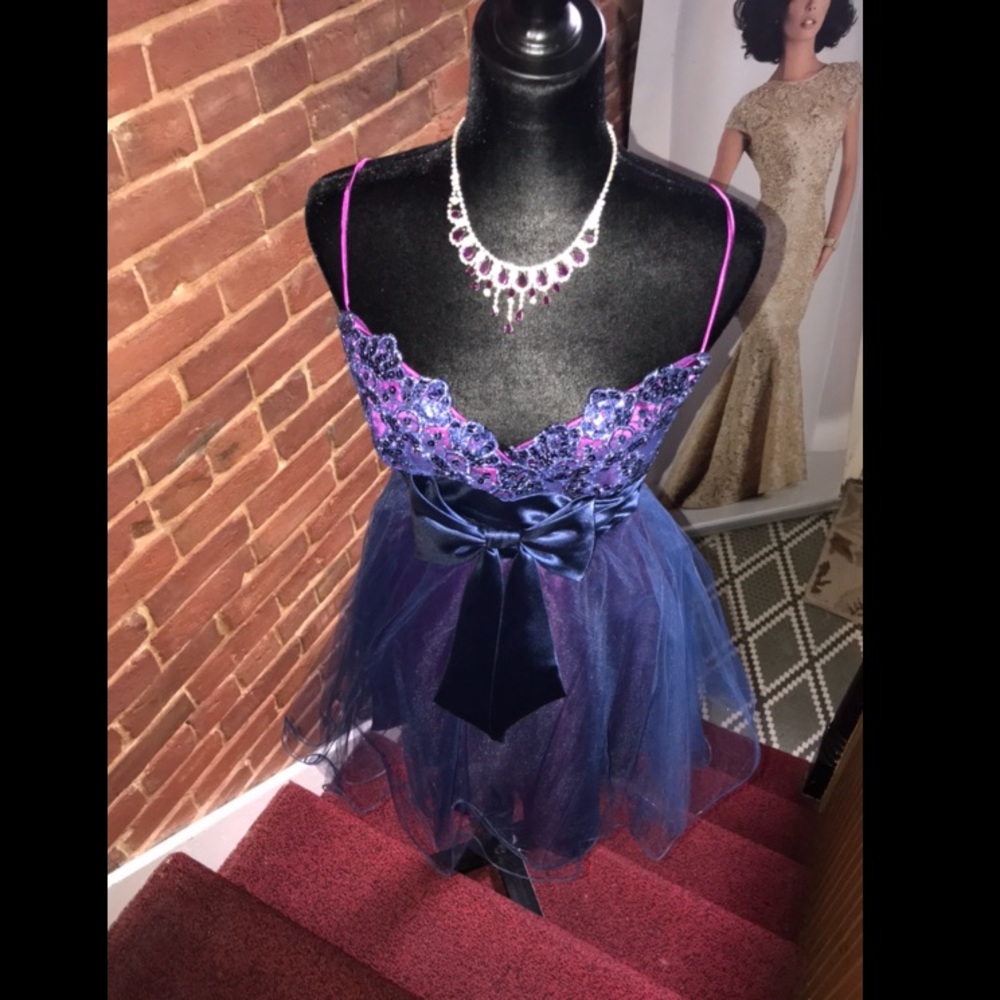 Purple dress
